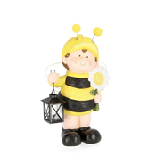 Bizzotto Figura vrtna, fantek čebela z lučko, 39,5 cm