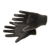 BOUNCING Črne rokavice PU black 10