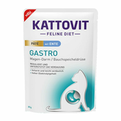 Kattovit Paté Gastro vrečka - raca 85 g