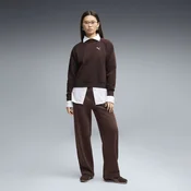 Puma Ženska komplet trenerka Loungewear Standard Sweat Suitt Fl Cl, 693995-33, Braon