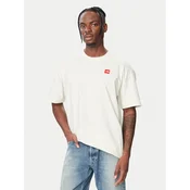 The North Face Majica Redbox NF0A8EG5QLI1 Kremna Relaxed Fit