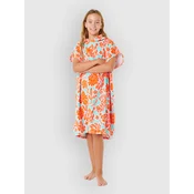 Rip Curl Mixed Cotton Hooded brisača-Girl Surf Poncho teal