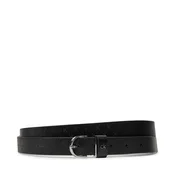 Ženski pas Calvin Klein Ck Metal Round Buckle 2.5_Mono K60K613150 Črna