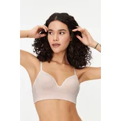 Trendyol Skin Seamless/Seamless Rope Strap Covered Bralette Knitted Bra