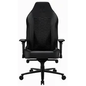Gaming stol Subsonic Apollon Classic - črn, črn sedež in črn logotip (PC)