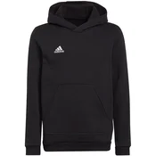 Otroški pulover z kapuco adidas Entrada 22, črn, 164 cm