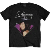 Shania Twain Purple Photo Black L Majica