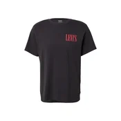 LEVIS ® Majica rdeča / črna