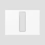05 320 01 0000: SANIT okvir za tipko BRIGHT, beli