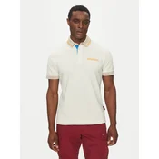 Napapijri Polo majica E-Zeri NP0A4ID4 Écru Regular Fit