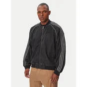 adidas Jeans jakna Sst Adicolor KS4963 Črna Loose Fit