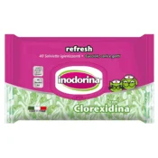 Inodorina Vlažne maramice sa antiseptikom Refresh Chlorhexidine, 40 kom