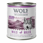 Wolf of Wilderness Adult 6 x 800 g - NOVO: Blue River - riba-15 % Zimska Razprodaja