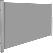 tectake aluminijasta raztegljiva stranska markiza (180x300cm), siva