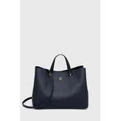 Torbica Tommy Hilfiger mornarsko modra barva