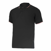 MAJICA POLO ČRNA 190G/M2 3XL