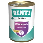 RINTI Canine Liver/Hepatic s piletinom - 24 x 400 g
