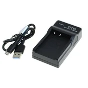 Polnilec za baterijo Sony NP-BN1/Casio NP-120, MicroUSB