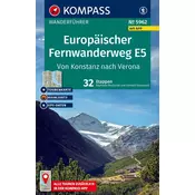 KOMPASS Wanderführer Europäischer Fernwanderweg E5