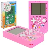 Nobo Kids TETRIS ELEKTRONSKA IGRALNA PRENOSNA POTOVALNA KONZOLA ZA OTROKE ROZA