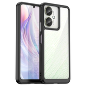 Hibriden ovitek Frame Shield za Xiaomi Redmi 13C 5G - črn