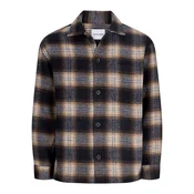JACK & JONES Srajca JJESOHO OLLIE nočno modra / umbra / bela