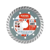 Extol Premium Diamantni rezalni disk (108951) turbo Long Life, 115x22.2mm, dry and wet cutting