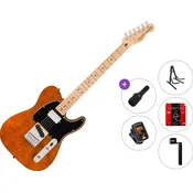 Fender Squier Affinity Series Telecaster FMT SH MN Standard SET Mocha Elektricna gitara