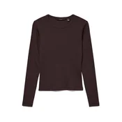 VERO MODA Majica VMCHLOE čokolada