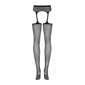 Obsessive nogavice s podvezico S207 (gratis 1 l mehčalca Passion), S-M-L