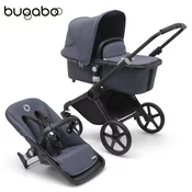 bugaboo® djecja kolica 2u1 fox™ cub complete black/stormy blue