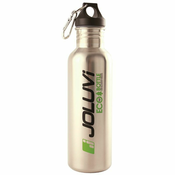 Boca vode Joluvi Ecobottle 800 ml Siva Pisana Aluminij