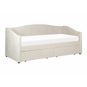 Postelja Berwyn 630 (Beige) Enojne, Svetlo rjava, 90x200, Blago, Na voljo, 98x214x82cm