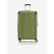 Travelite City 4w L Green Kovček Zelena