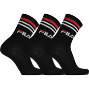 FILA NOGAVICE UNI DOLGE ČRNE 35/38 3pari