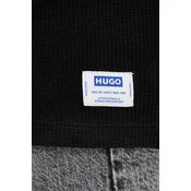 Kratka majica Hugo Blue moška, bež barva, 50534434