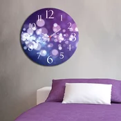 Opviq MDF Zidni sat 40cm Šareni