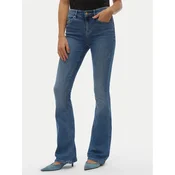 Vero Moda Jeans hlače Flash 10302478 Modra Flared Fit