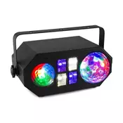 Beamz LEDWAVE LED, jellyball, 6x3 W RGB, waterwave 1x4 W RGBW, UV/stroboskop 4x3 W, črna (Sky-153.683)