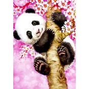 shumee Ob_L_88 - Diamantna slika 30x40 - Živali, Panda