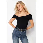Trendyol Milla Ženska bluza, Crna