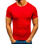 Mens T-shirt without print 0001 - red,