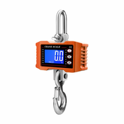 INF 2000kg Digitalna Žerjavna Tehtnica - Težka Viseča Tehtnica z LCD Zaslonom Orange, (5000137253)