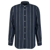 Bugatti Srajca 9550-78954C Mornarsko modra Casual Fit