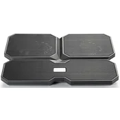 DeepCool MULTI CORE X6 Hladnjak za laptop 15.6 2x140mm+100mm.Fan 1000/1300rpm 121CFM 24dB 380x295x24