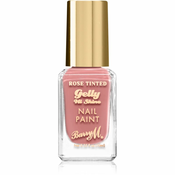 Barry M Rose Tonted Gelly Hi Shine (Nail Paint) 10 ml (Odstín Crushed)