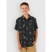 Rip Curl Eternal Shred Kids Shirt washed black