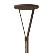 Fabbian LED talna svetilka Rio, corten, z možnostjo zatemnitve, 3.000K, kovina - Dnevna soba/jedilnica - Dizajn - Aluminij