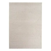 Kremno bel zunanji in notranji tekač 80x250 cm Nova 1201 – Ayyildiz Carpets
