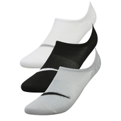 Čarape za tenis Nike Lightweight Train No Show 3P W - black/white/grey